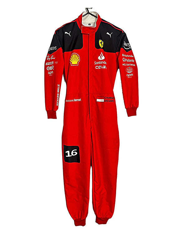 2023 Charles Leclerc Ferrari F1 Race Suit REPLICA
