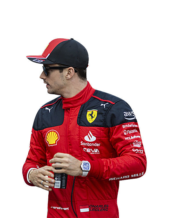 2023 Charles Leclerc Ferrari F1 Race Suit REPLICA