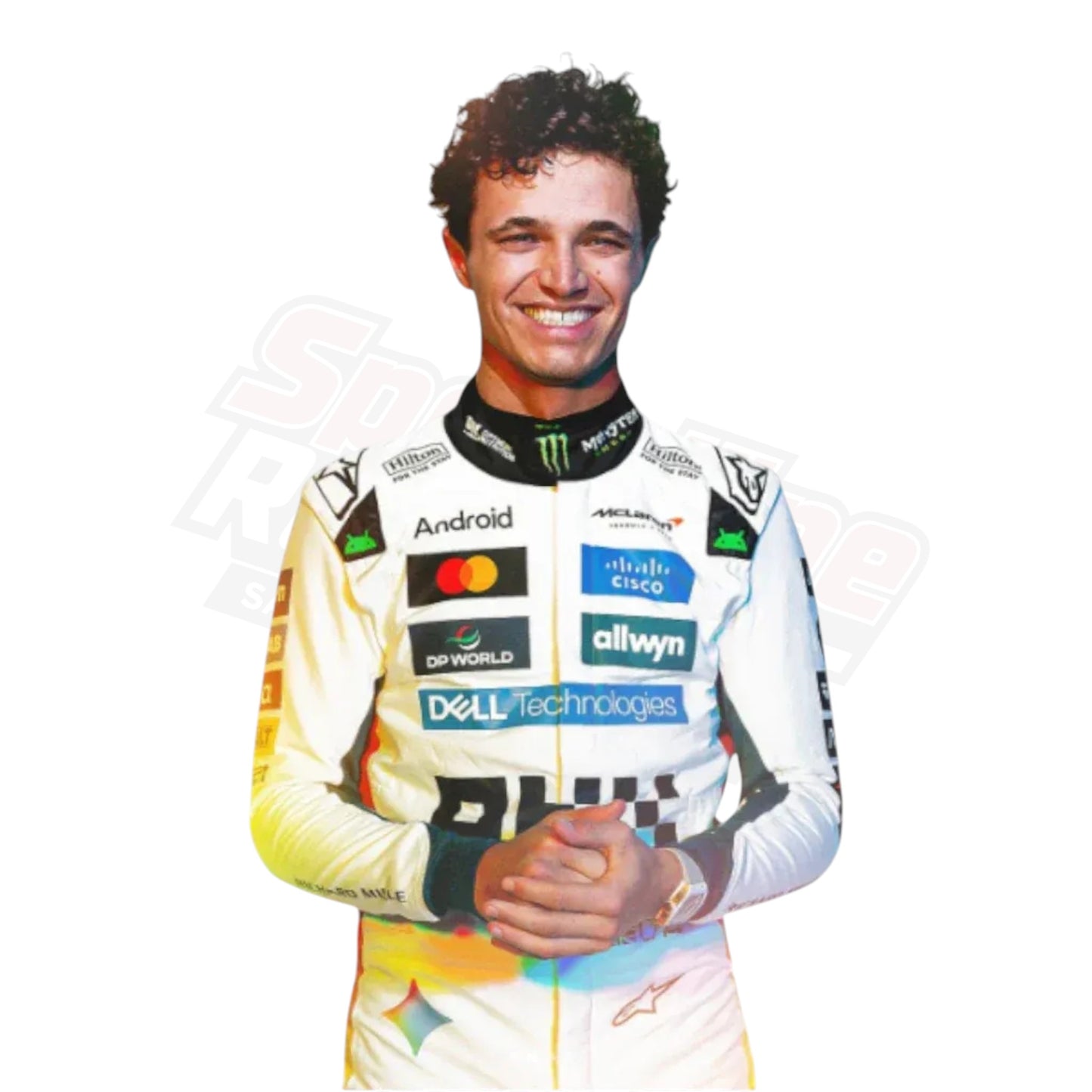 McLaren Google Gemini AI Racing Suit 2025 Replica