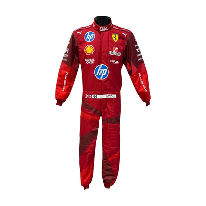 Ferrari HP Las Vegas GP 2025 race suit front view