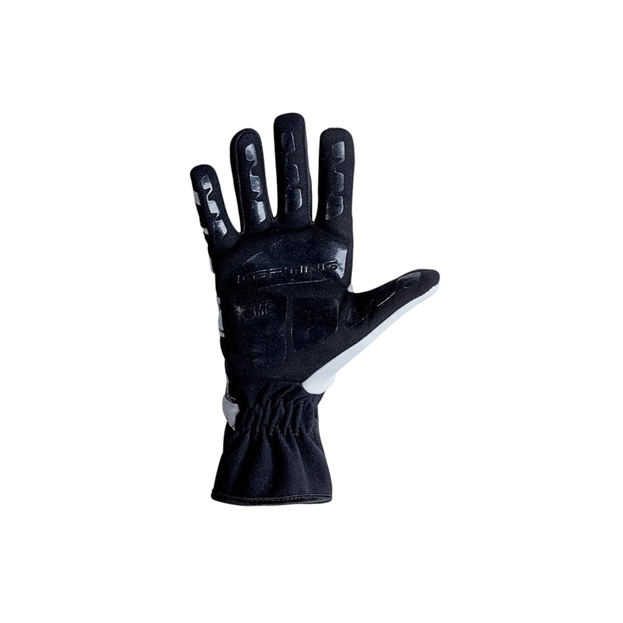 OMP KS-3 MY18 Kart Gloves Black/White