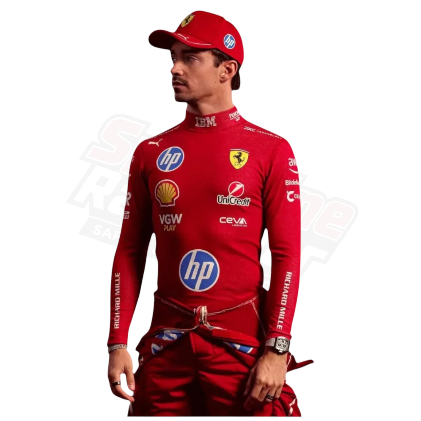 2025 Charles Leclerc Scuderia Ferrari HP F1 Race Suit