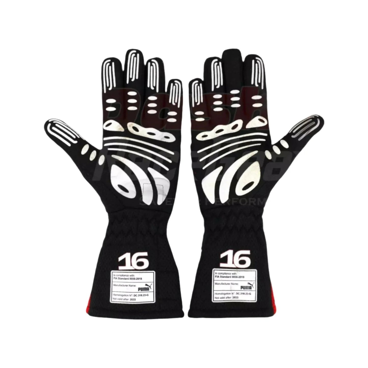 2023 Charles Leclerc Scuderia Ferrari F1 Team Driving Gloves