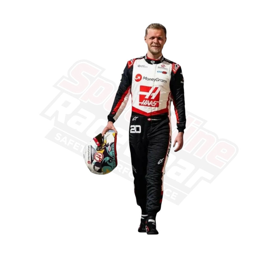 2024 Kevin Magnussen & Nico Hulkenberg Haas F1 Team Race Suit