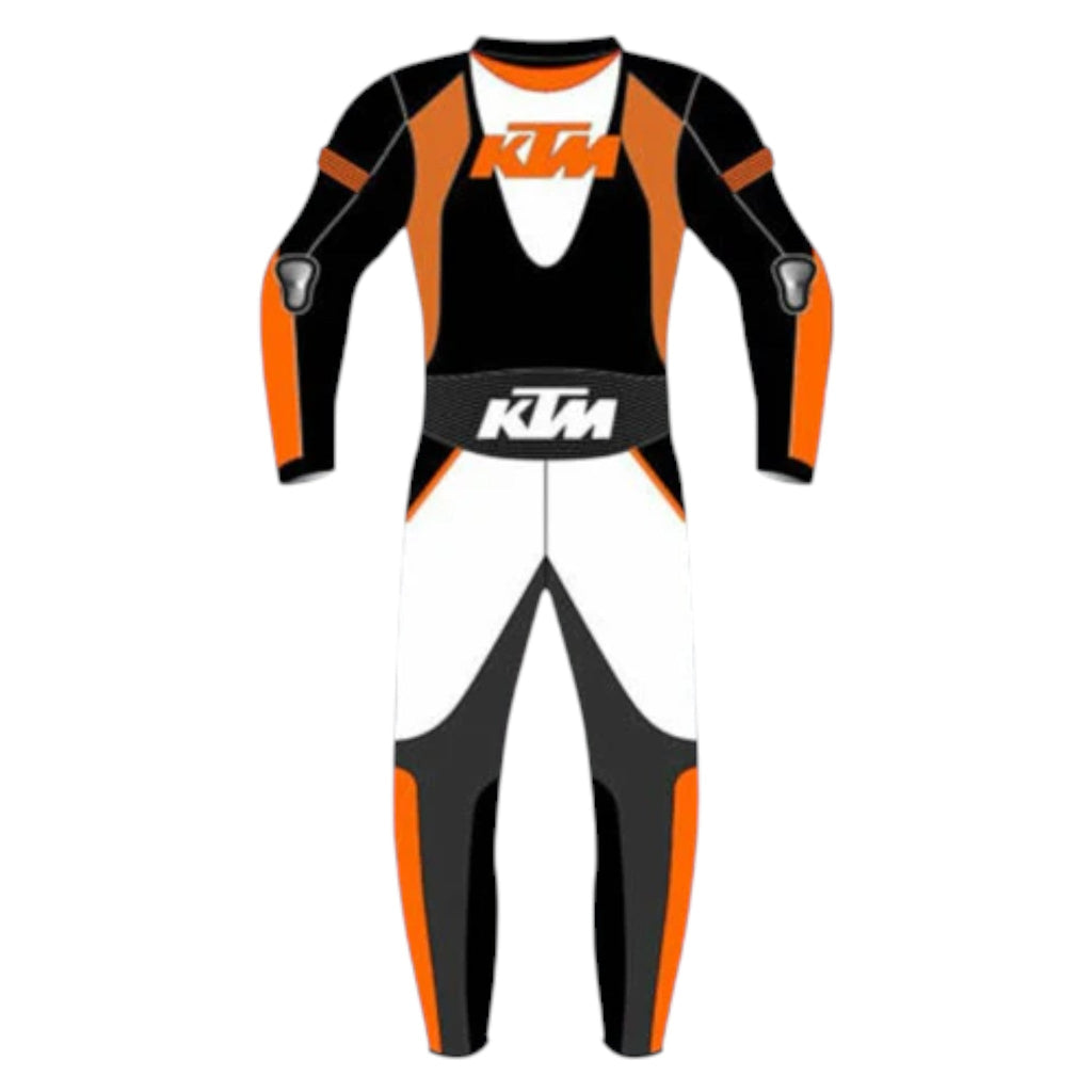 KTM Leather Motorbike Racing Suit