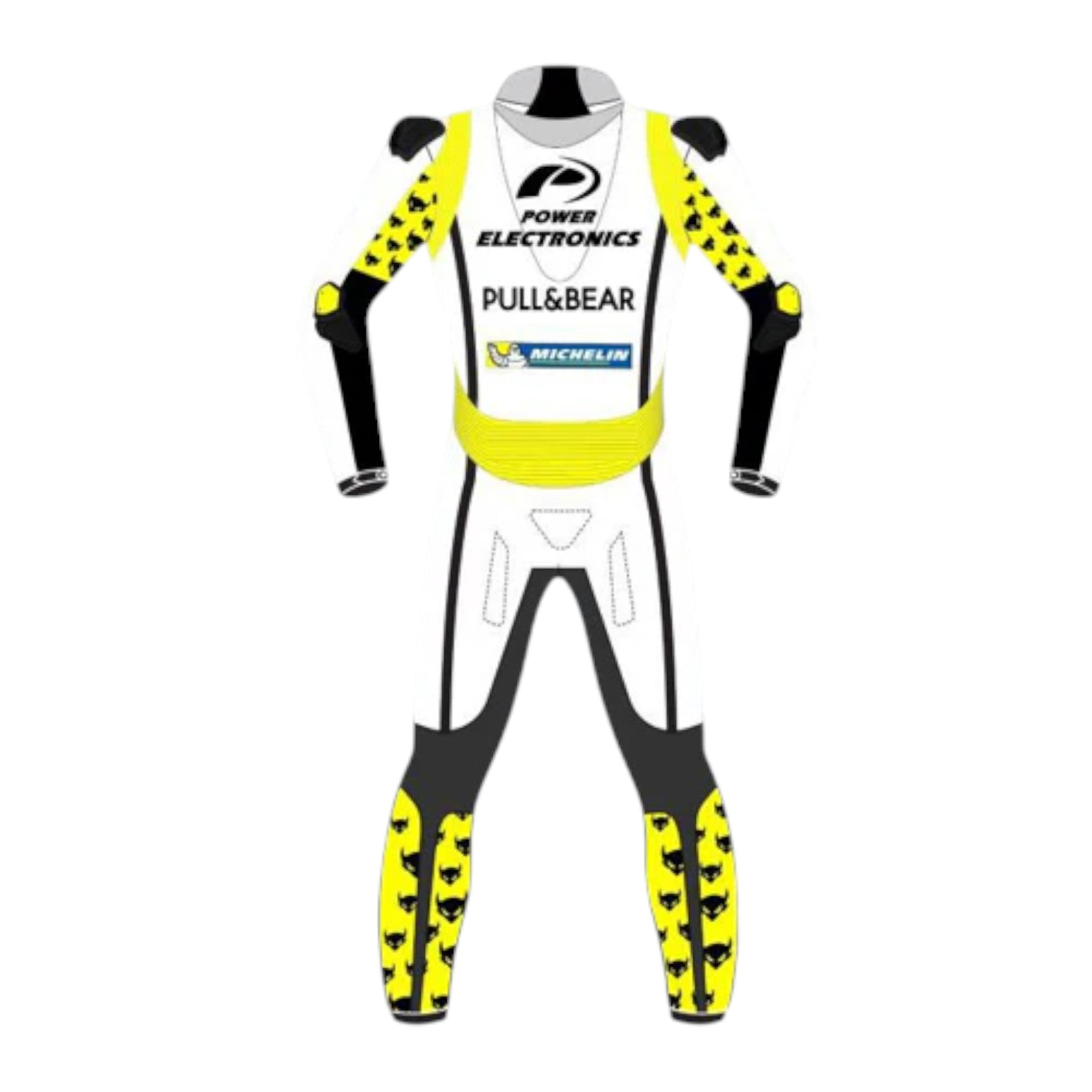 Alvaro Bautista Pull\&Bear Ducati 2017 MotoGP Leather Race Suit