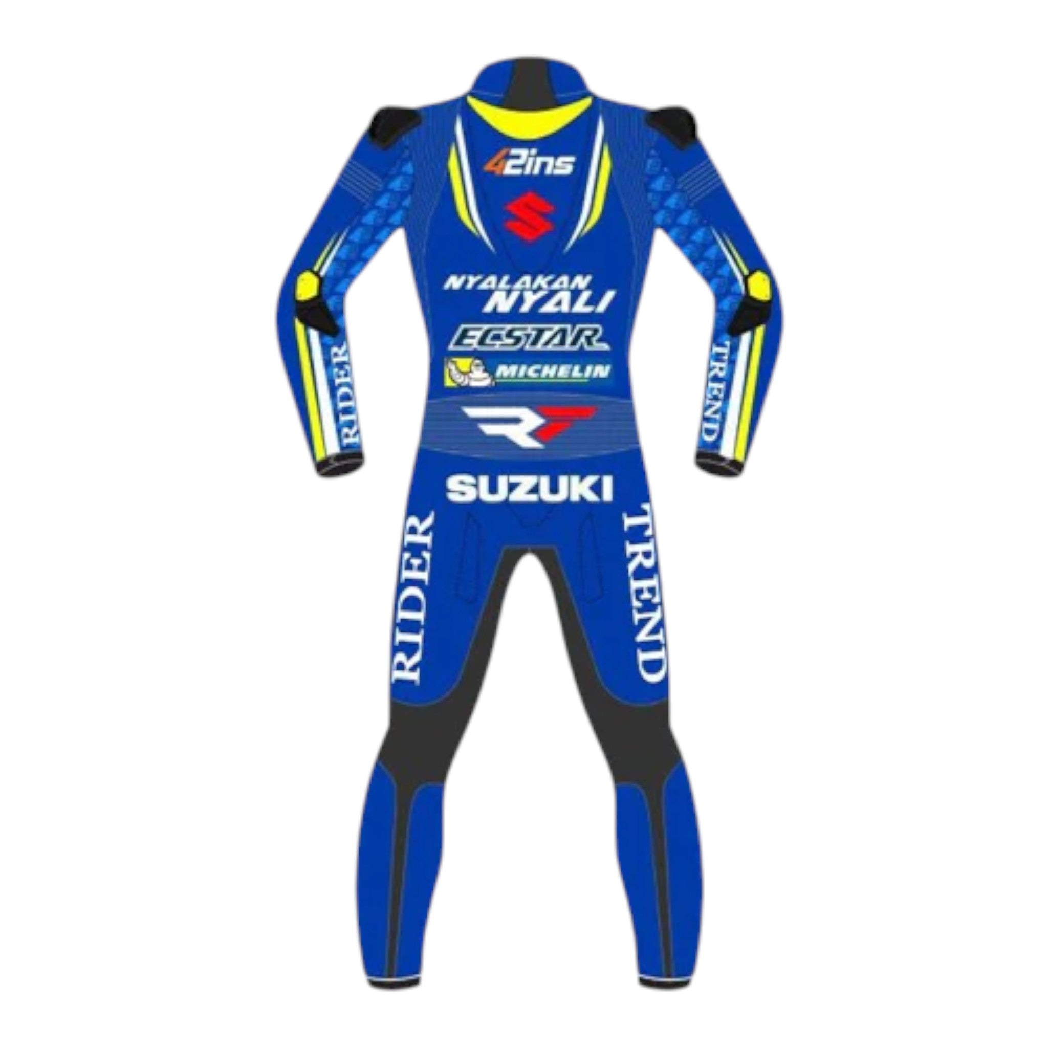 Alex Rins Suzuki 2018 MotoGP Leather Motorbike Suit