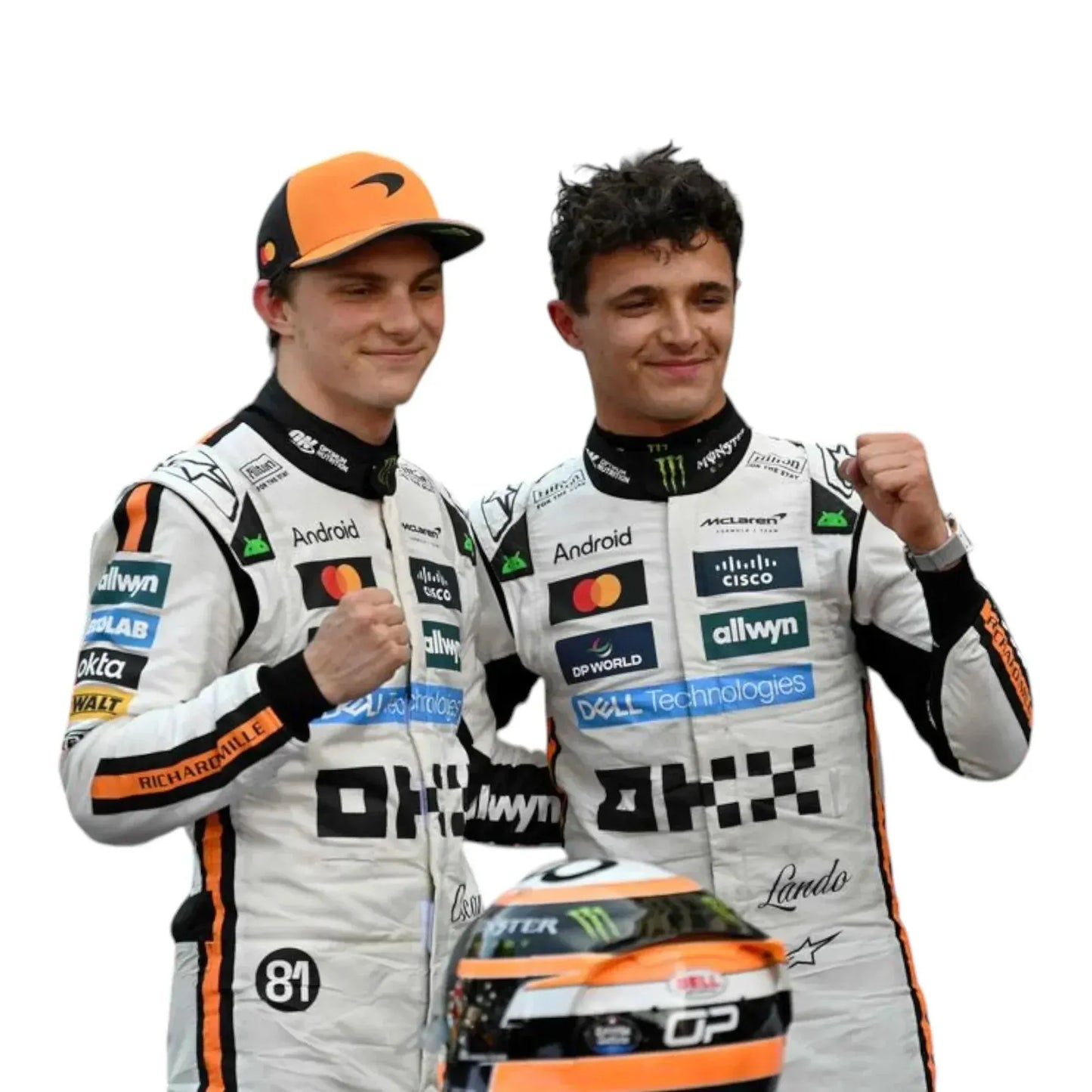 Oscar Piastri 2024 McLaren Monaco GP F1 Race Suit Front View