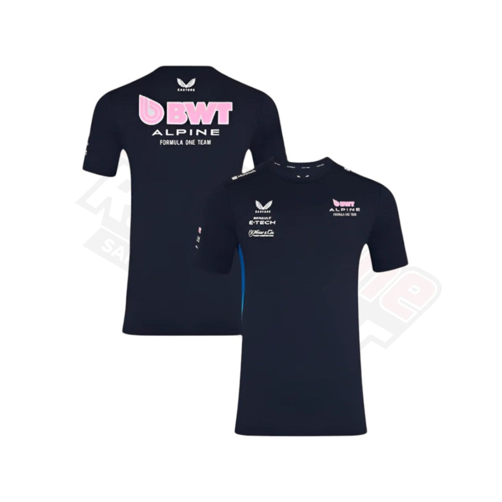 Alpine F1 Team 2025 Navy T-Shirt | Official F1 Teamwear Edition