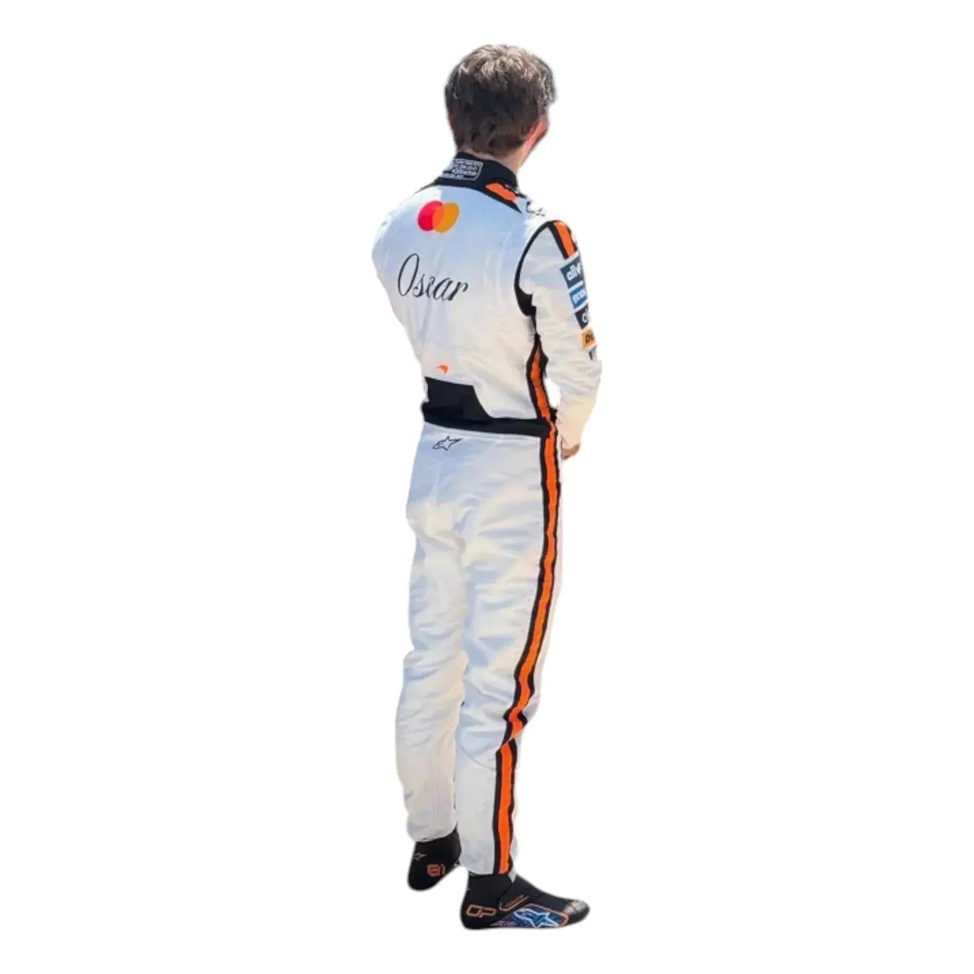 Oscar Piastri 2024 McLaren Monaco GP F1 Race Suit back View