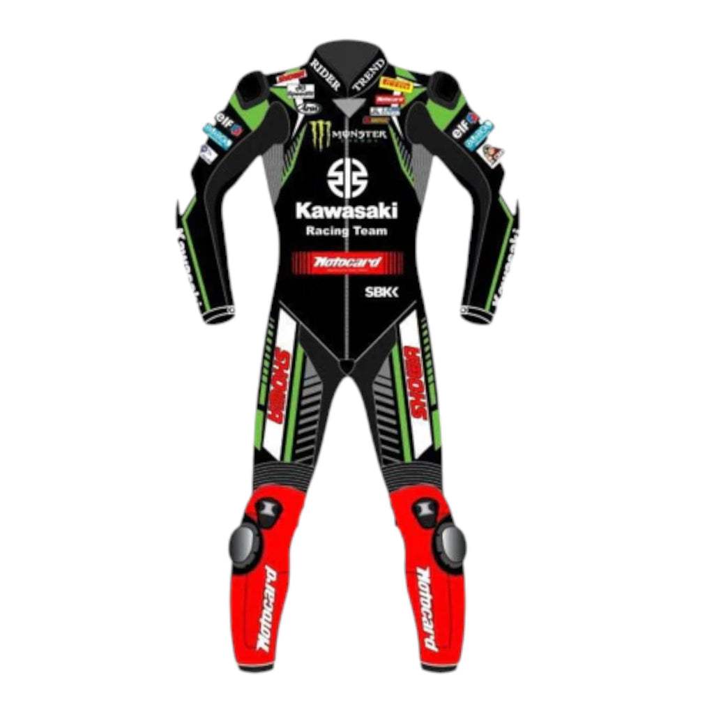 Leon Haslam Kawasaki 2019 WSBK Racing Suit
