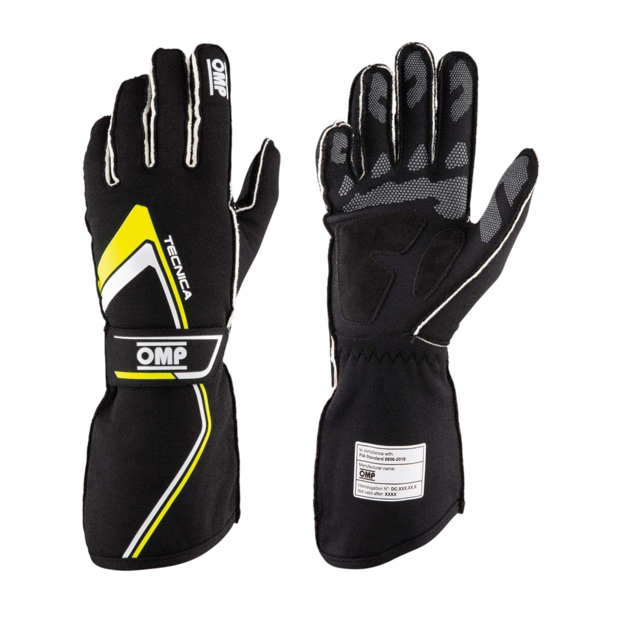 OMP TECNICA MY21 FIA Racing Gloves – Red/Black