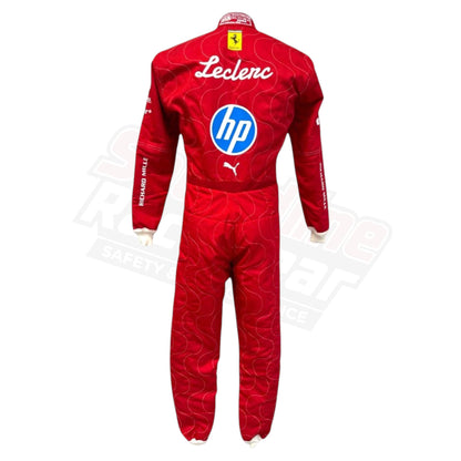 2025 Charles Leclerc Ferrari HP F1 Race Suit | Puma Replica