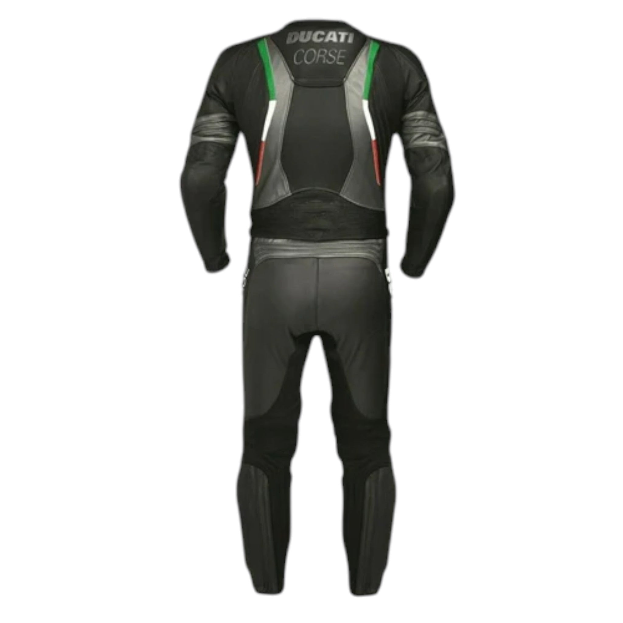 Ducati Black Motorcycle Leather Race Suit