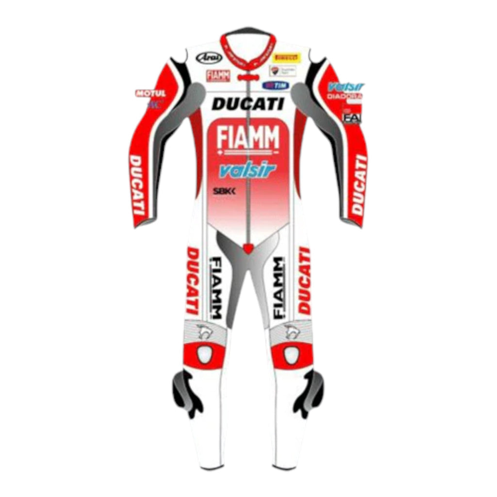 Ducati Fiamm MotoGP Leather Race Suit
