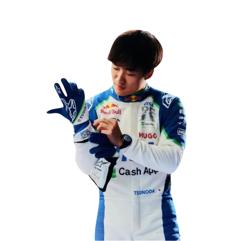 2025 Yuki Tsunoda Alphatauri Race Suit
