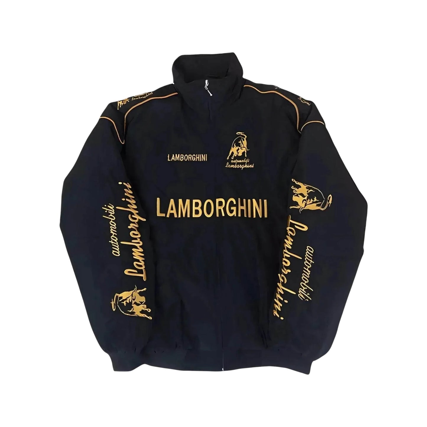 Lamborghini Racing Jacket – Retro F1 Inspired Streetwear