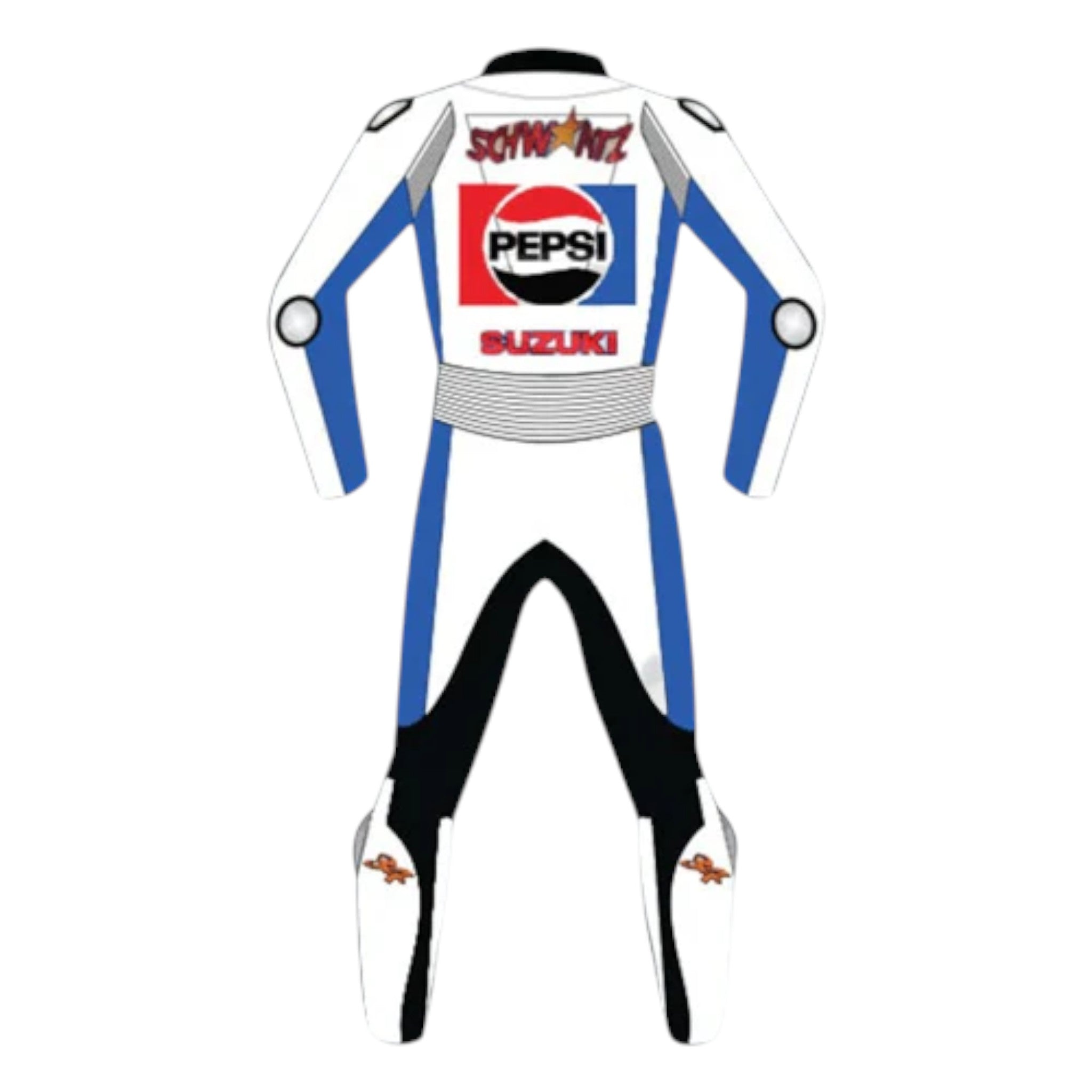 Kevin Schwantz Pepsi Suzuki Leather Race Suit