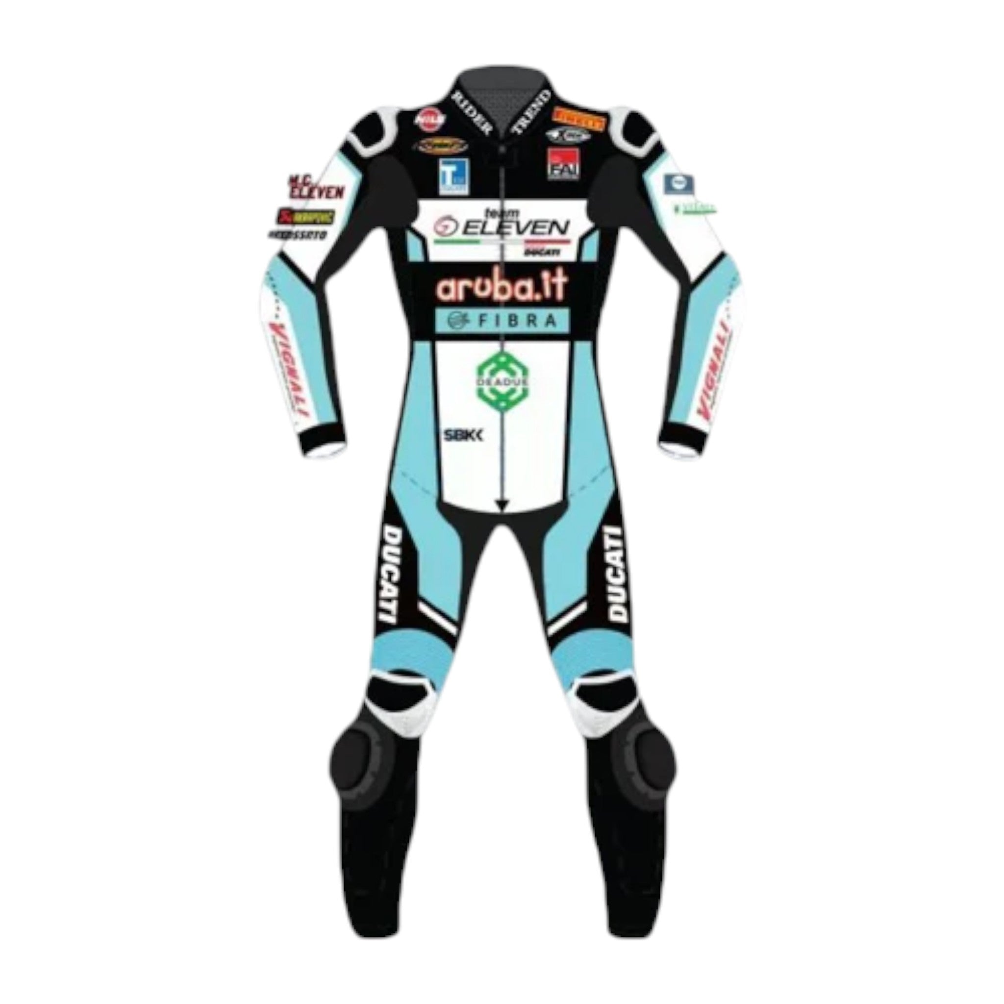 Chaz Davies Ducati WSBK 2021 Sport Bike Racing Suit