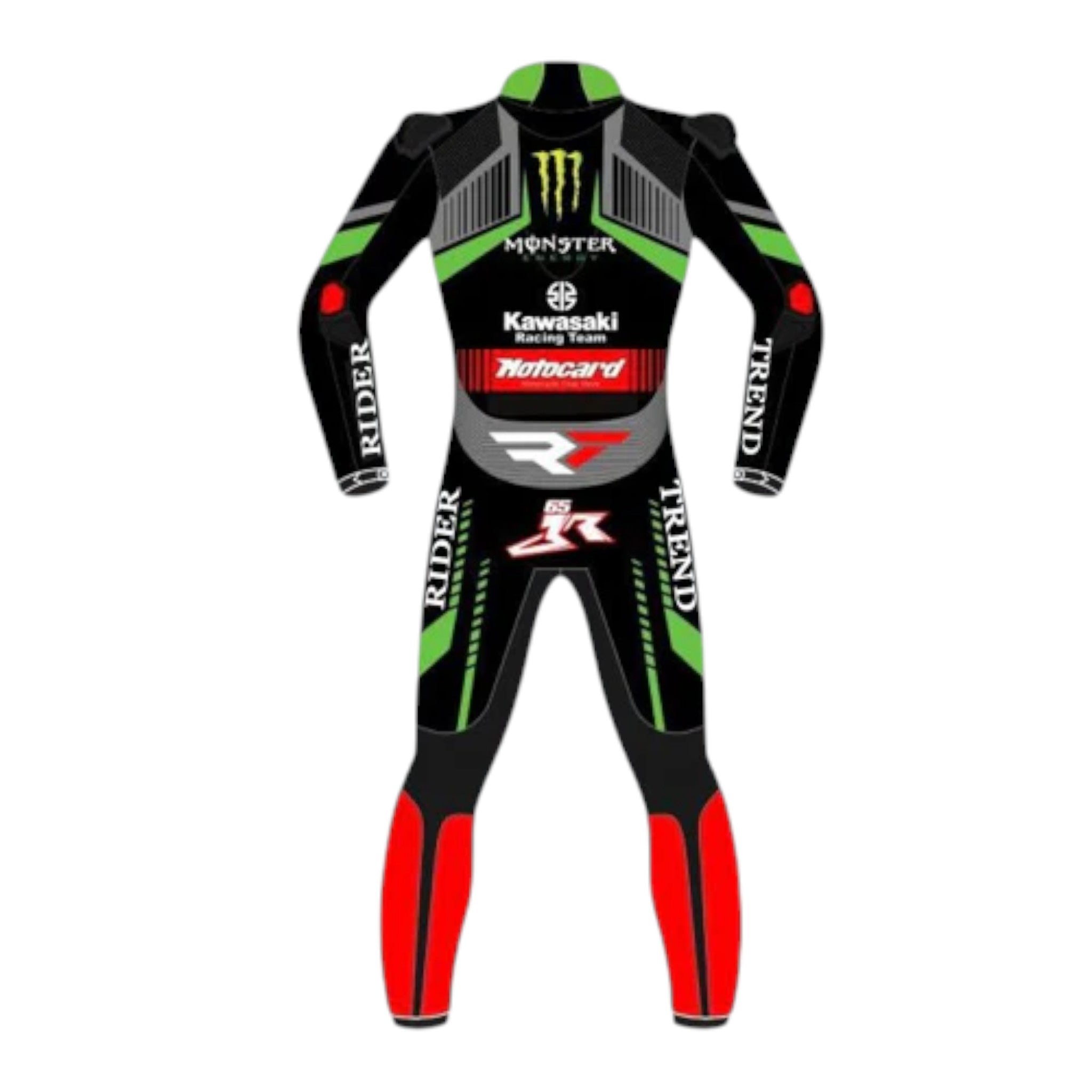 Jonathan Rea Kawasaki WSBK 2018 Leather Motorbike Suit