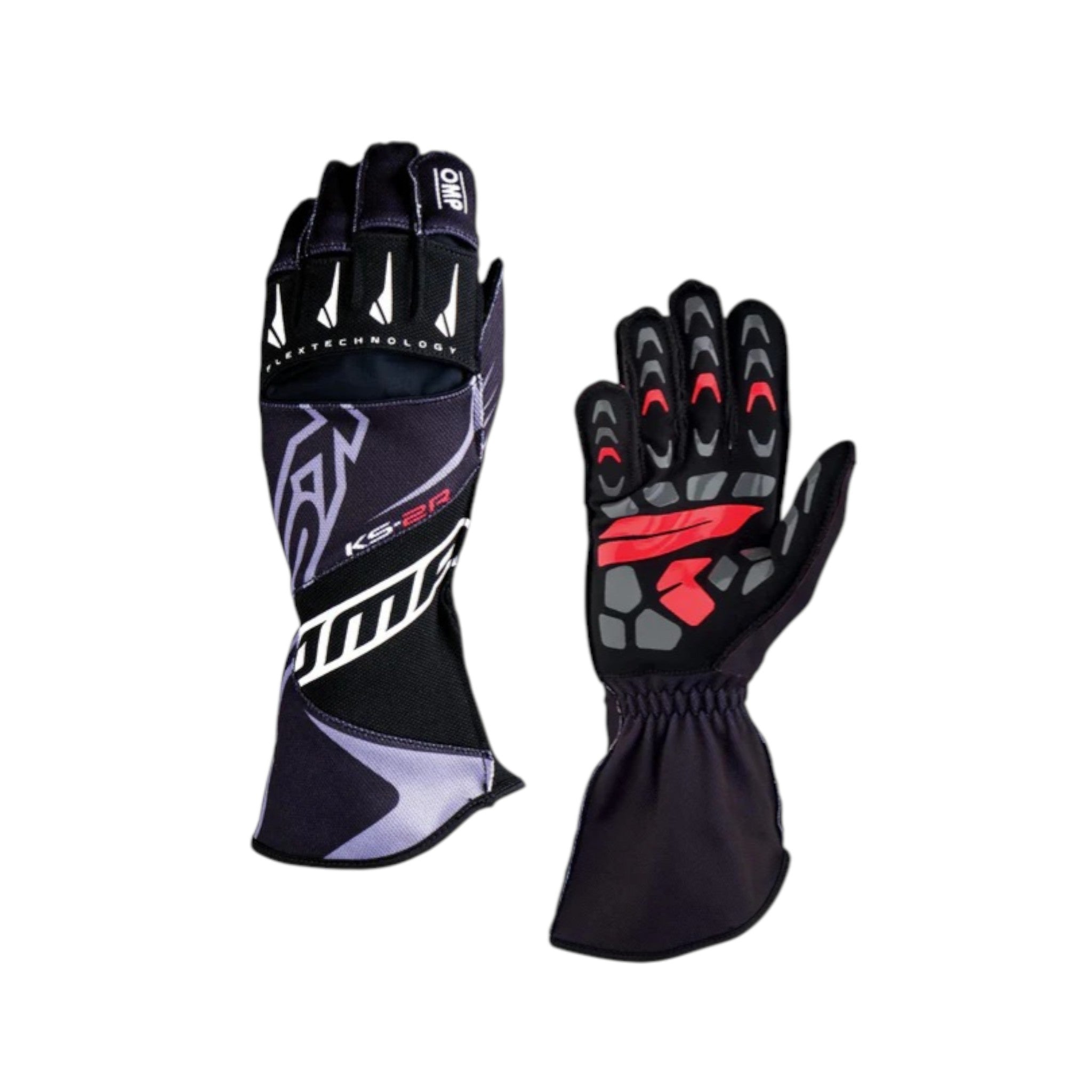 OMP KS-2R MY22 High-Grip Karting Gloves (FIA)