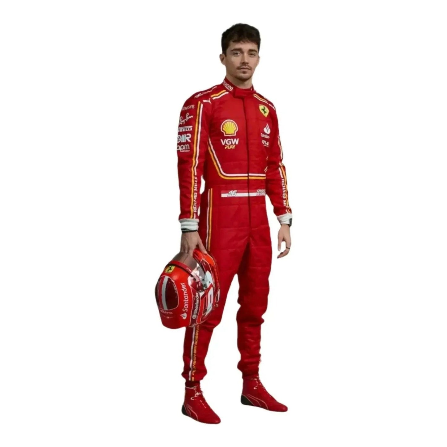 2024 Charles Leclerc Scuderia Ferrari F1 Race Suit