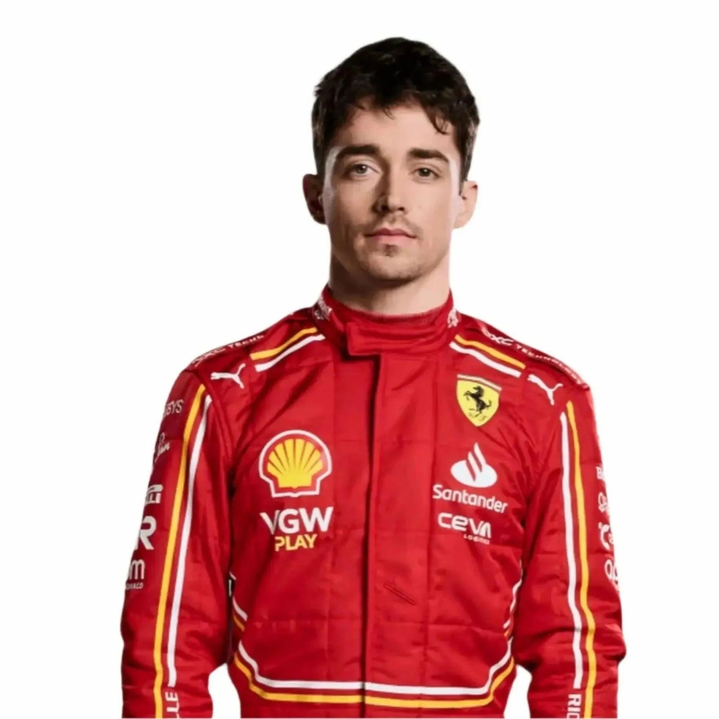 2024 Charles Leclerc Scuderia Ferrari F1 Race Suit