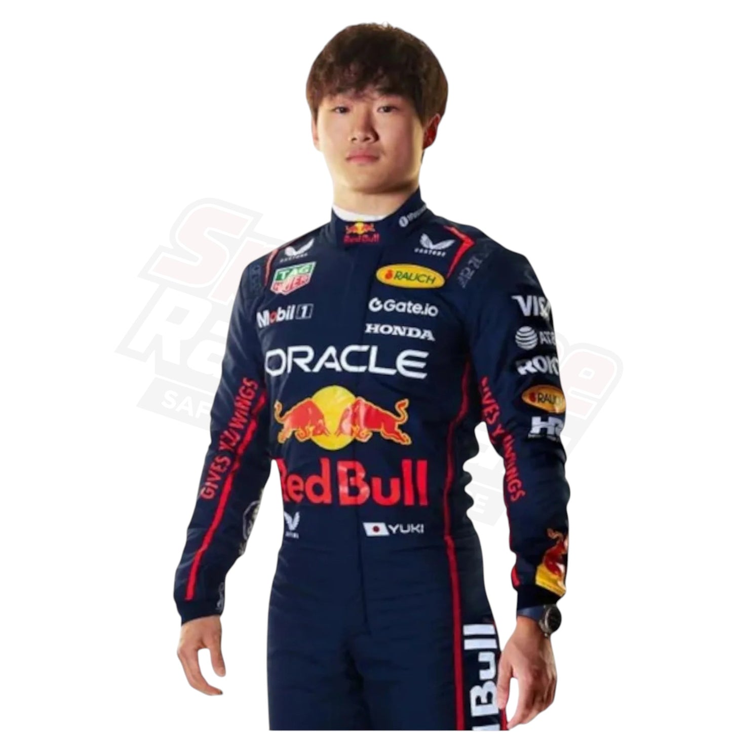 New 2025 Yuki Tsunoda Red Bull Racing Suit Replica