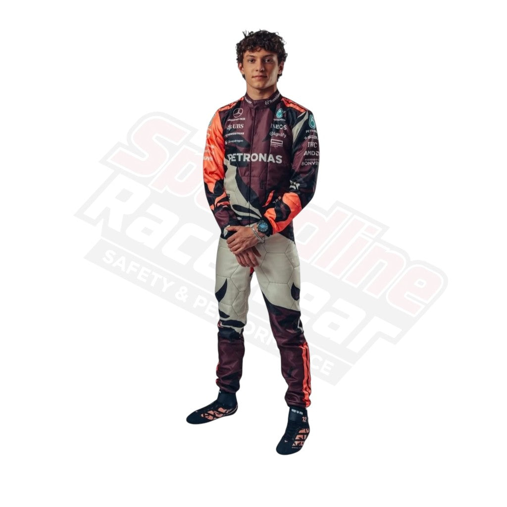 Andrea Kimi Antonelli 2025 Mercedes Miami GP Race Suit Front