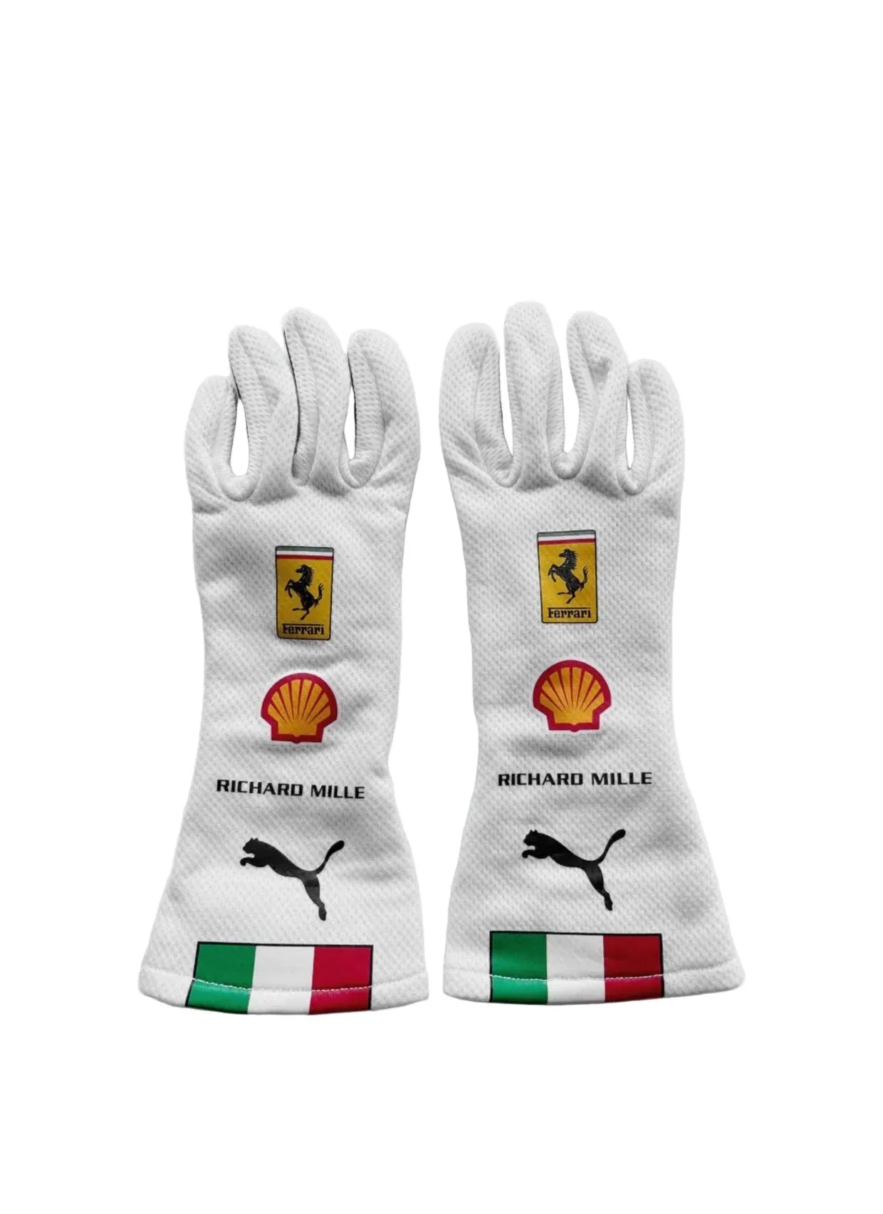 2025 Scuderia Ferrari F1 Team Monza GP Race Gloves – Official Edition