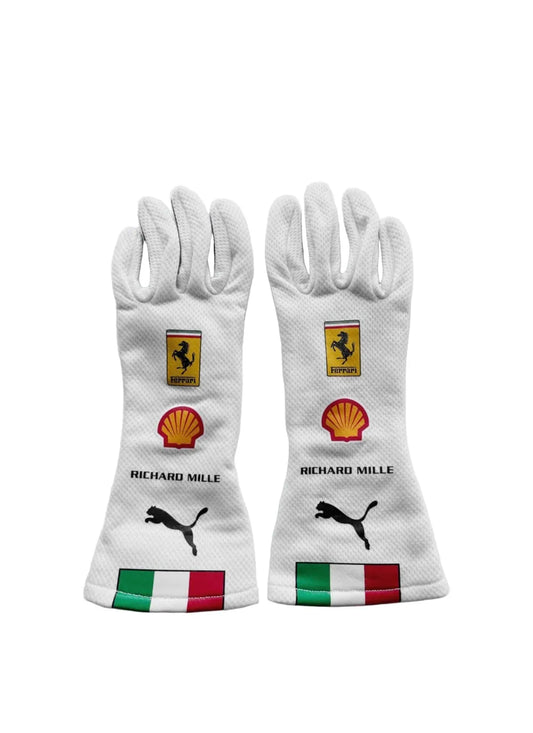 2025 Scuderia Ferrari F1 Team Monza GP Race Gloves – Official Edition