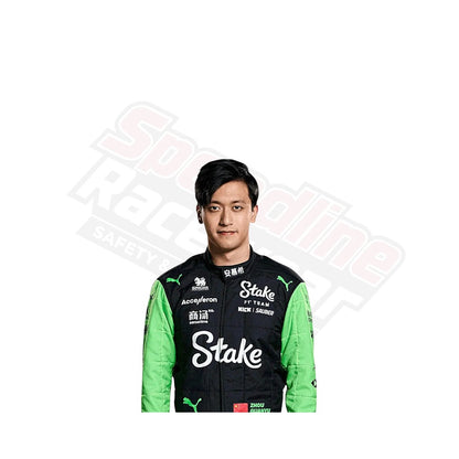 2024 Zhou Guanyu Kick Sauber F1 Stake Rennanzug