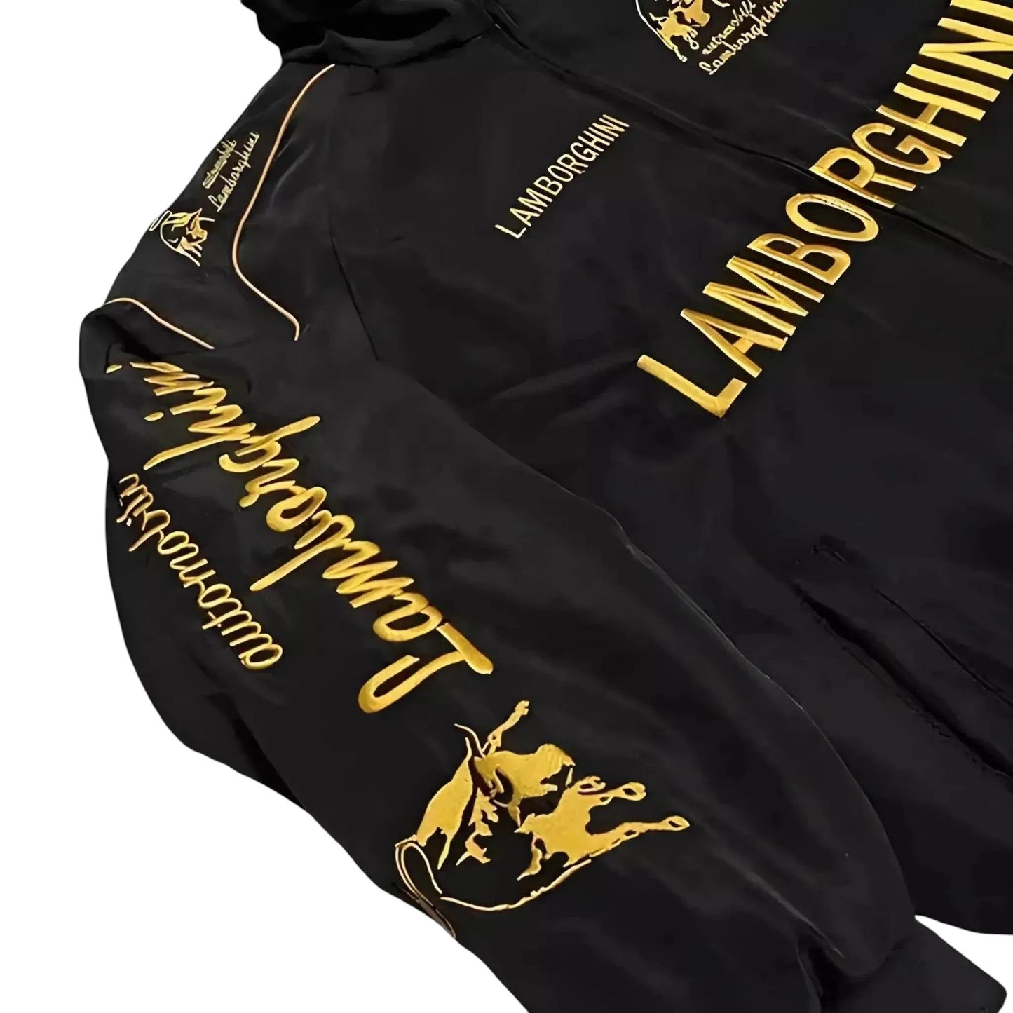 Lamborghini Racing Jacket – Retro F1 Inspired Streetwear