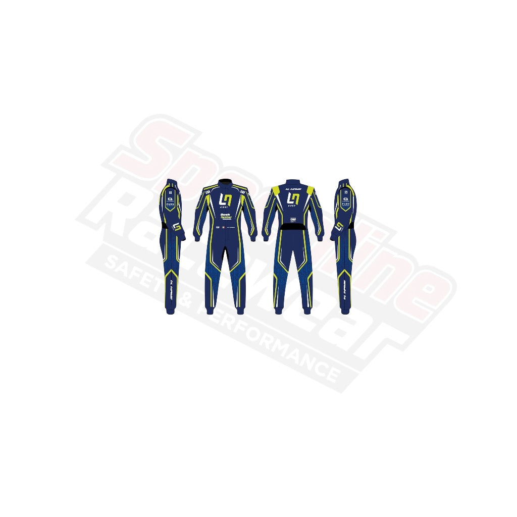 2022 Lando Norris Kart Race Suit | Premium Motorsport Edition