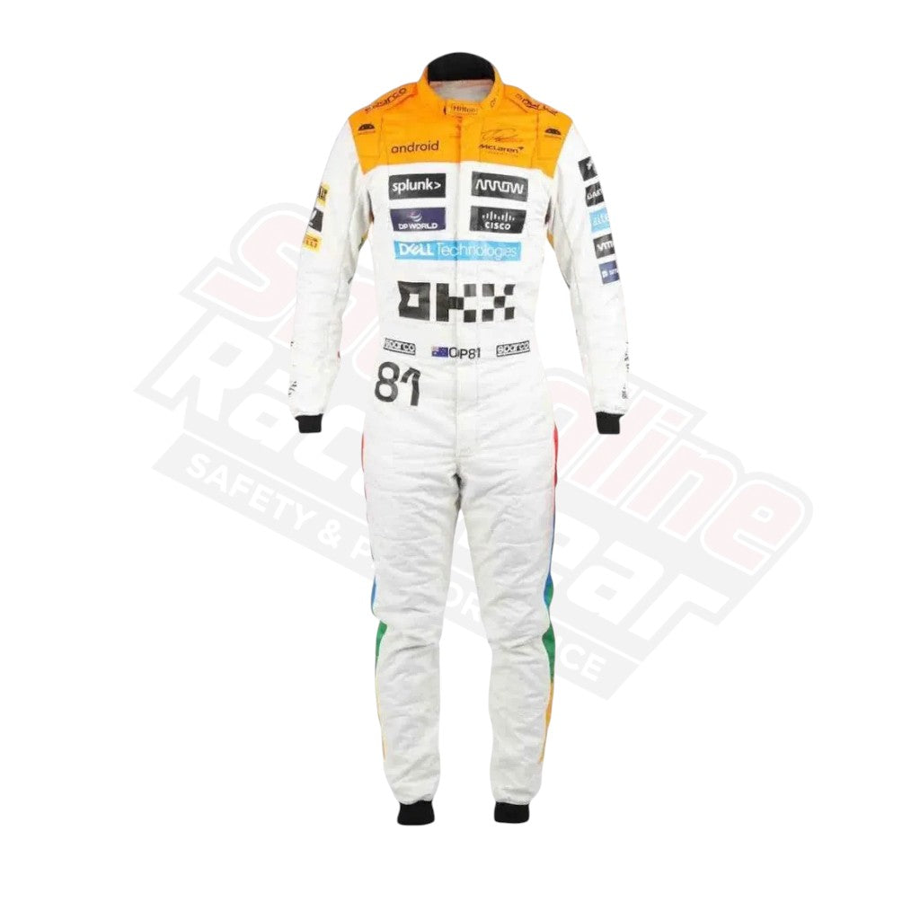 Oscar Piastri 2023 McLaren Silverstone F1 Race Suit | Team Edition