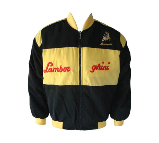  lamborghini-black-yellow-racing-jacket-front-view