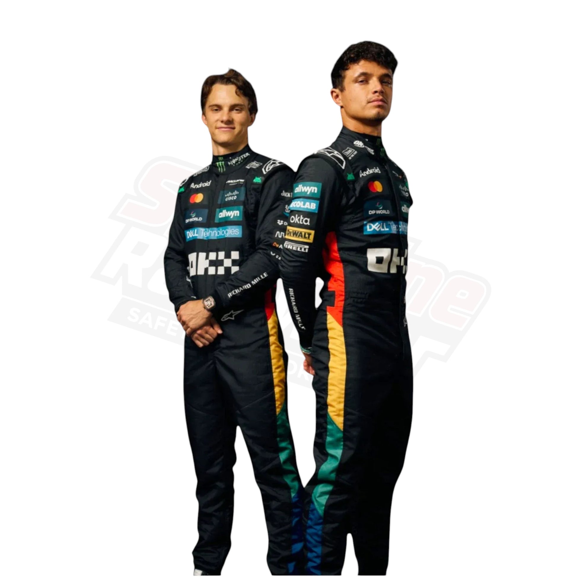 Lando Norris British GP Suit – Back View