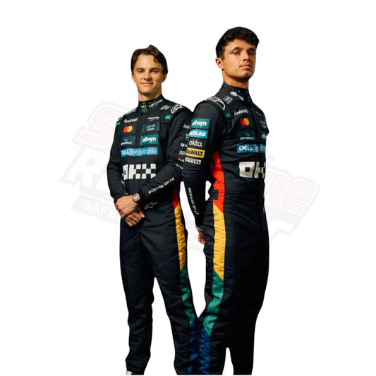 Lando Norris British GP Suit – Back View