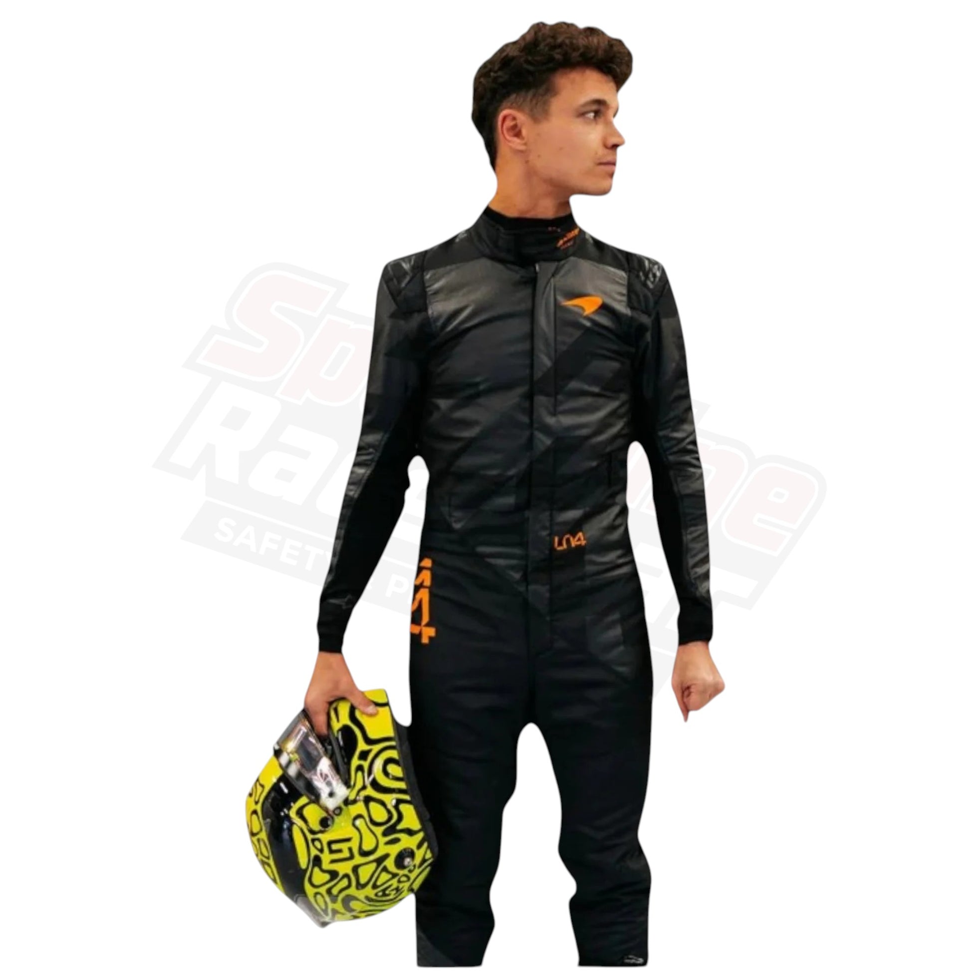 McLaren 2025 F1 Lando Norris Suit – Side View