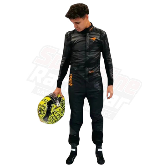Lando Norris 2025 McLaren F1 Team Racing Suit – Front View