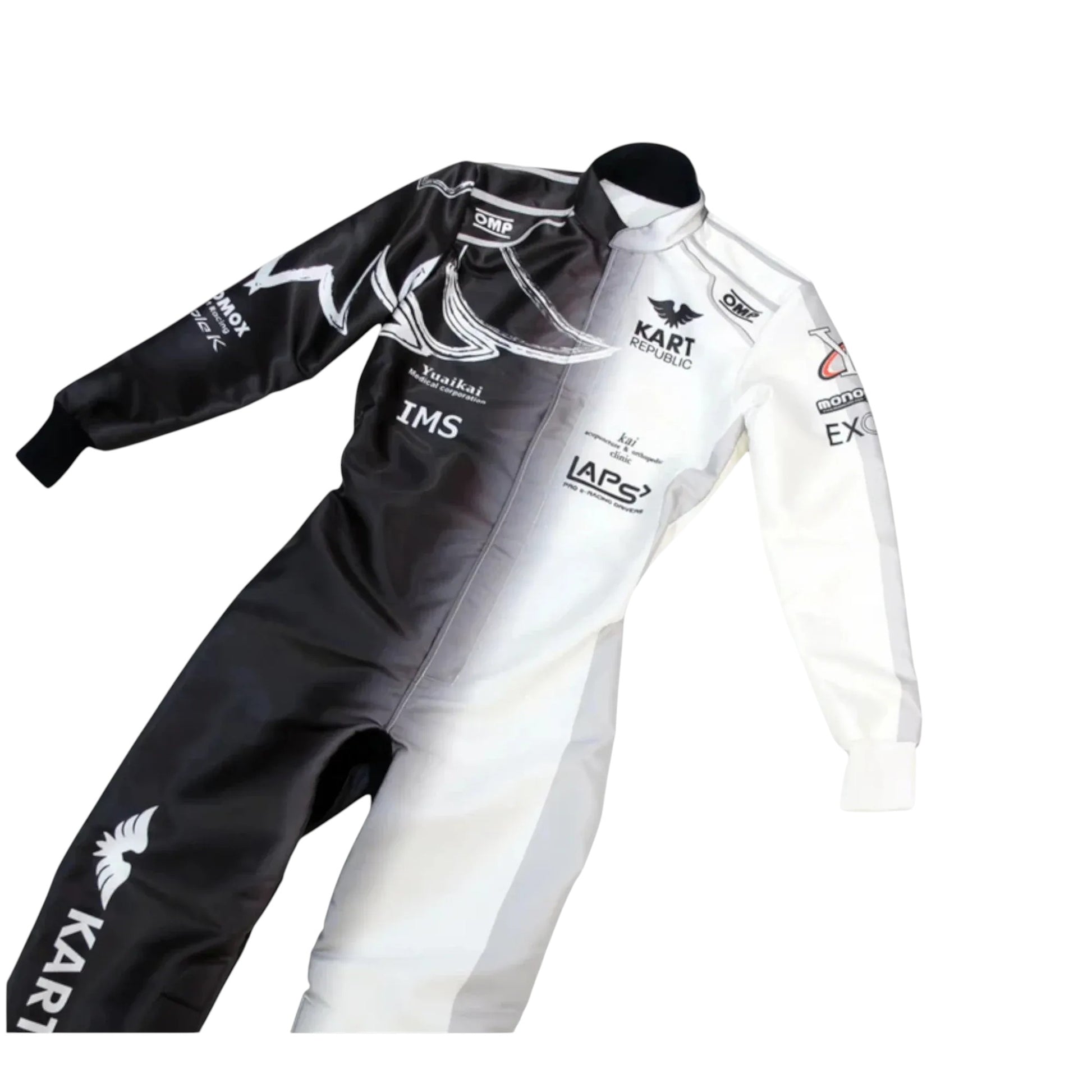 o kart racing driver overall professional fit