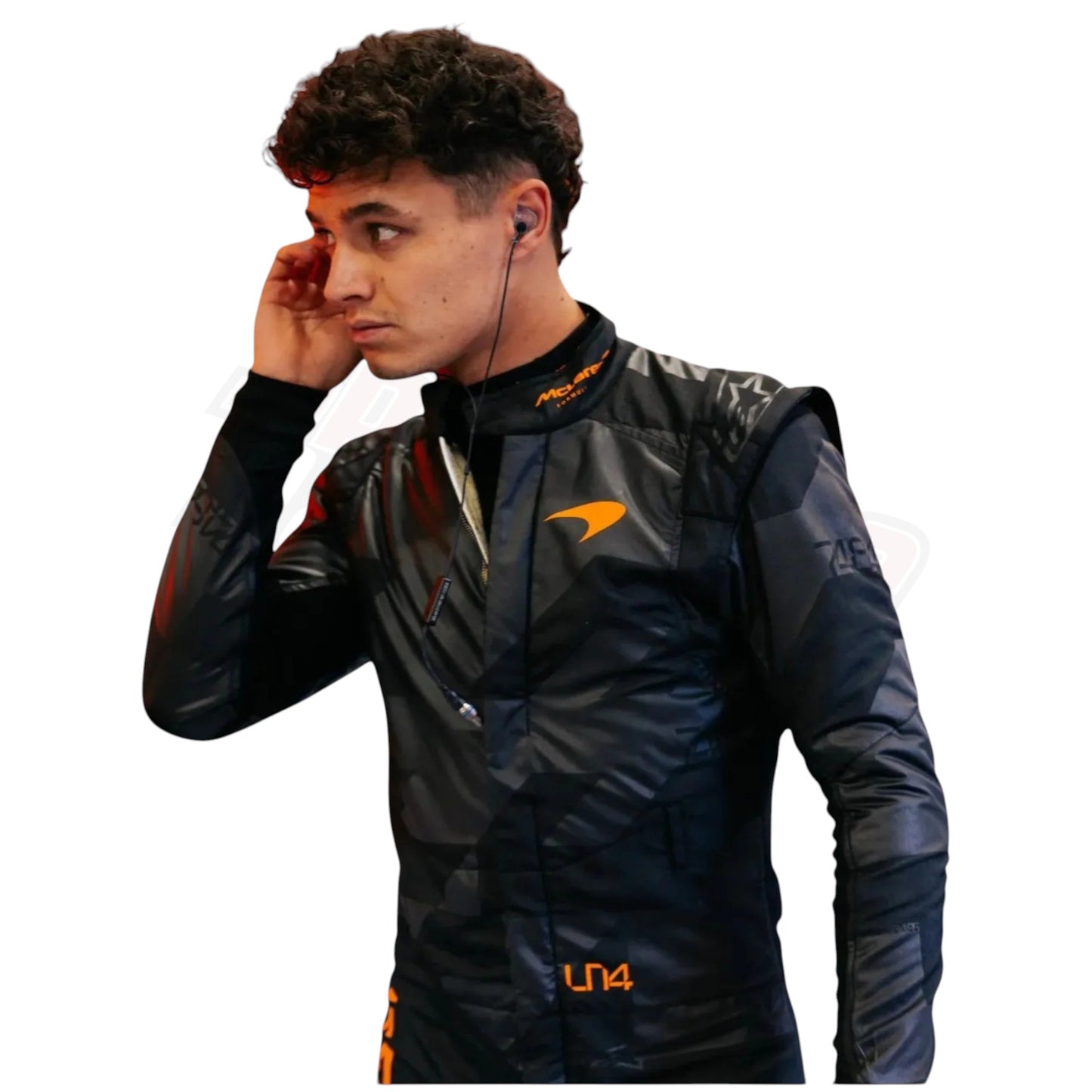 McLaren Team Racing Suit 2025 – Sponsor Detail