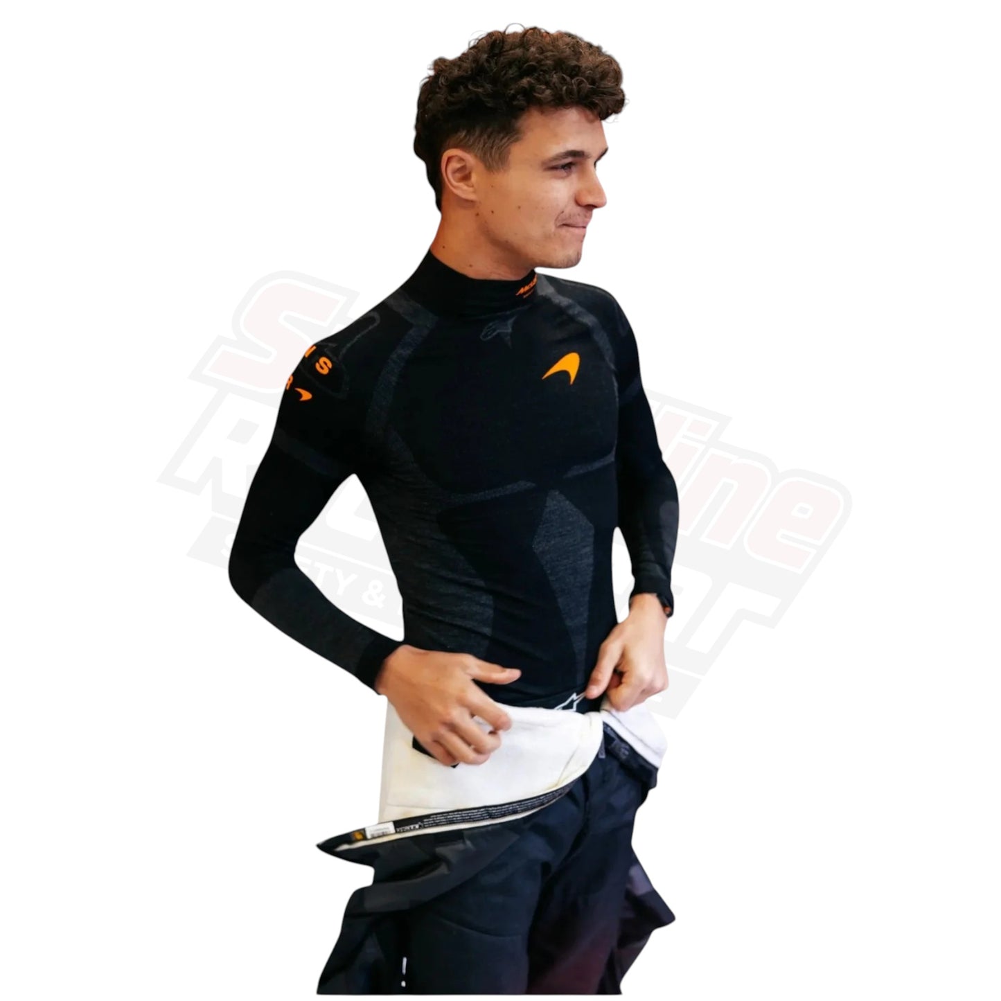 McLaren 2025 F1 Lando Norris Suit – Side View